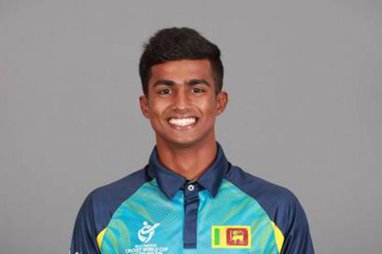 CHRISTCHURCH, NEW ZEALAND - JANUARY 08: Ashen Bandara poses during the Sri Lanka ICC U19 Cricket World Cup Headshots Session at Rydges Christchurch on January 8, 2018 in Christchurch, New Zealand. (Photo by Hannah Peters-ICC/ICC via Getty Images)