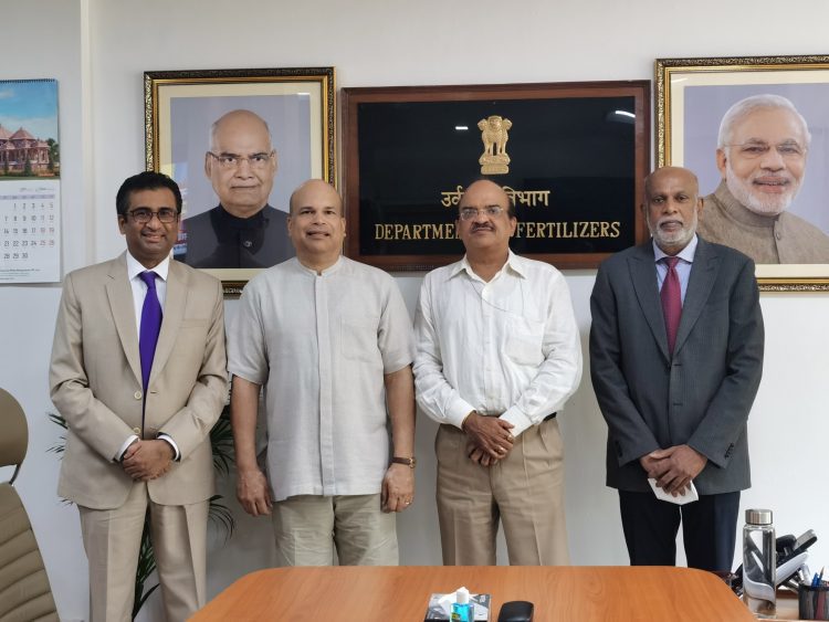 Secretary of the Department of Fertilizers of India Shri Rajesh Kumar Chaturvedi
