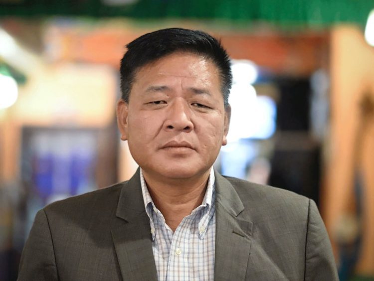 Tibetan president Penpa Tsering