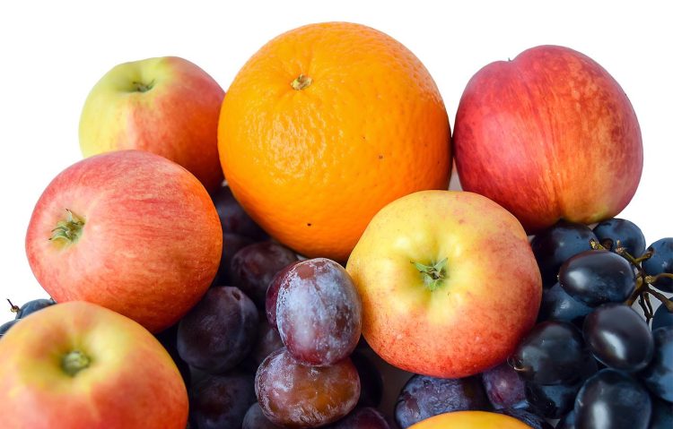 Apple, Orange, Grapes