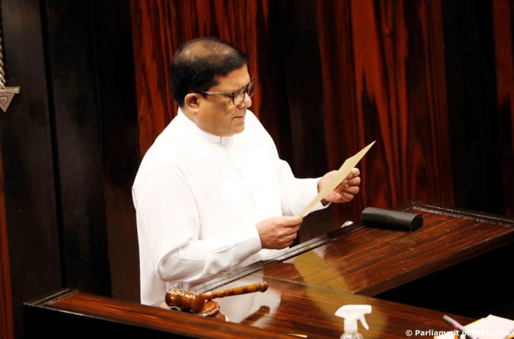 Wajira Abeywardana sworn in as a Member of Parliament!
