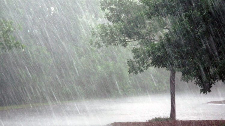 heavy rain