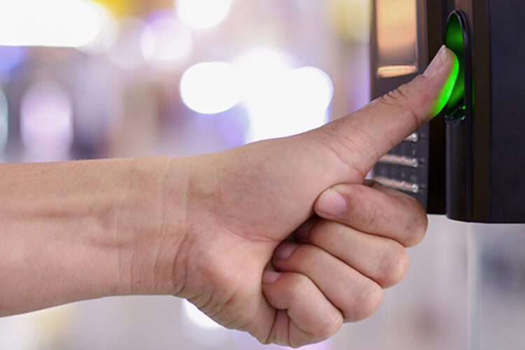 fingerprint,keycard