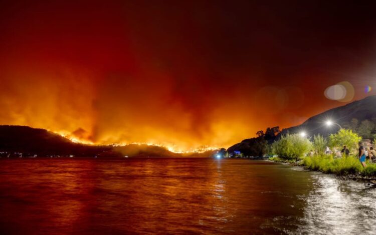 Emergency Declared as Wildfires Ravage Western Canada