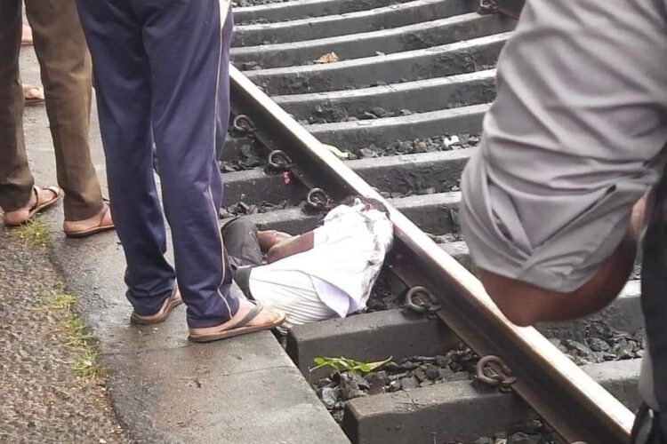 හොරපේ දුම්රියපල අසල ඇද වැටී මිය ගිය ඉංජිනේරු සිසුවා....
