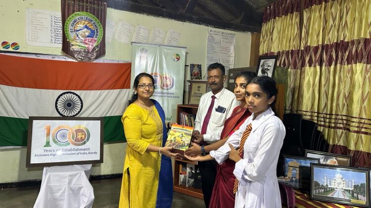 Assistant High Commission of India Establishes Indian Corner at St. Jhon's College