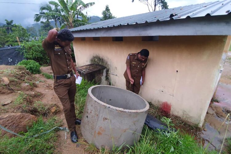 දරුවා මිය ගිය ස්ථානය...