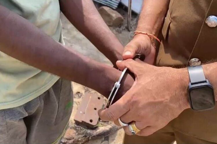 arrested