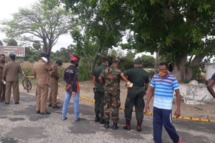 බෝම්බය පිපිරුණු ස්ථානය