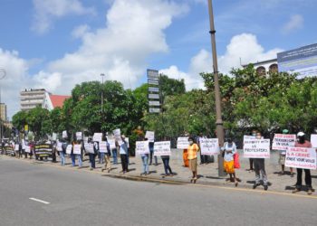 කොල්ලුපිටියේ උද්ඝෝෂණය ඇරඹුණු අයුරු