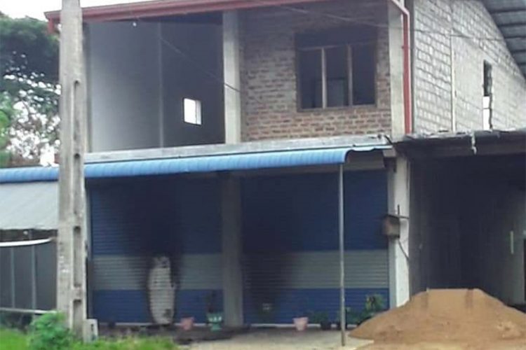 සම්බාහන මධ්‍යස්ථානය පවත්වාගෙන ගිය ගොඩනැගිල්ල
