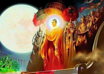 දේවතාවරෝහණය දැක්වෙන සිතුවමකි..