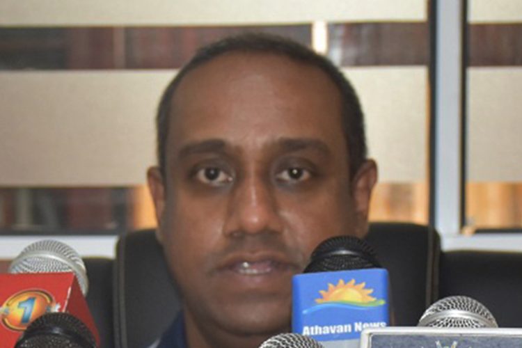 මන්නාරම ප්‍රාදේශීය සෞඛ්‍ය සේවා අධ්‍යක්ෂ ඩී.විනෝදන්