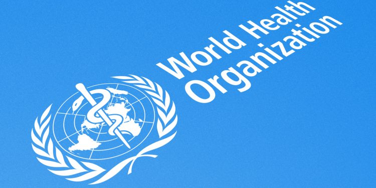 KYIV, UKRAINE - OCTOBER 20, 2018 Logo of World Health Organizati; Shutterstock ID 1211002564; Purchase Order: -