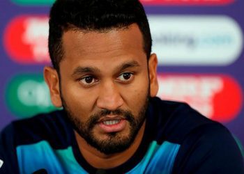 Cricket - ICC Cricket World Cup - Sri Lanka Press Conference - Emerald Headingley, Headingley, Britain - June 20, 2019  Sri Lanka's Dimuth Karunaratne during the press conference  Action Images via Reuters/Lee Smith