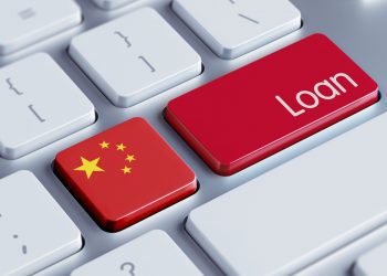 China High Resolution Loan Concept