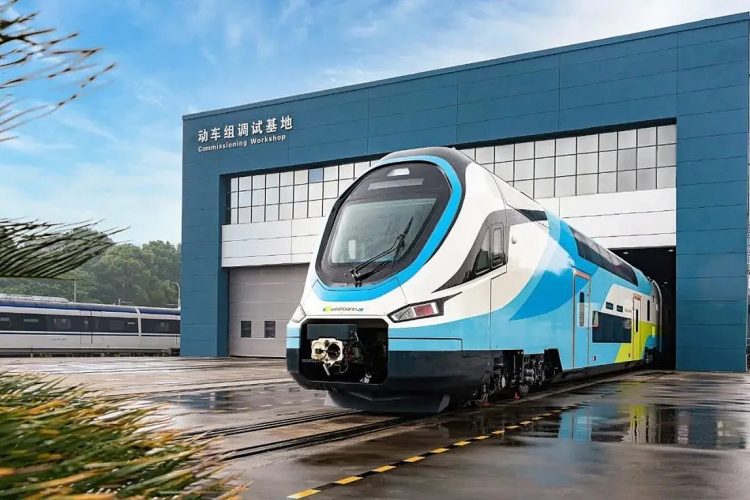 china's first double decker bus