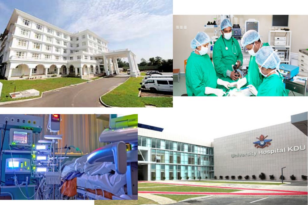 neville fernando & KDU hospitals