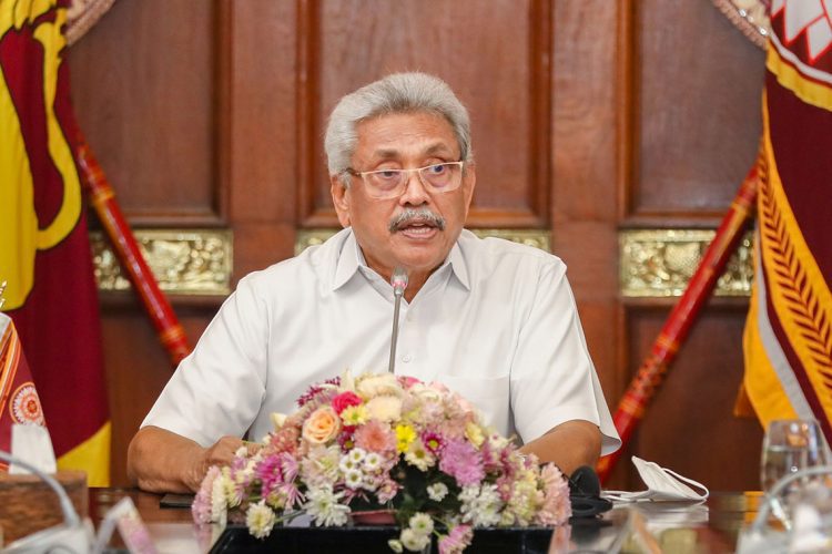 ජනාධිපති ගෝඨාබය රාජපක්ෂ