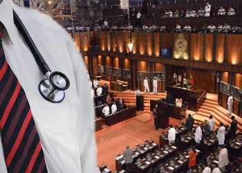Sri Lankan parliament - Doctors