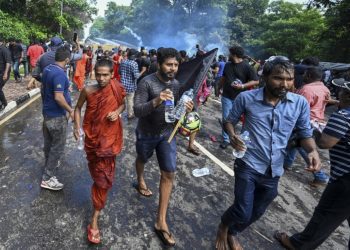 tear gas