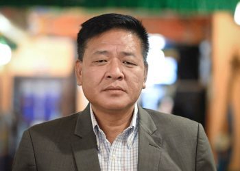 Tibetan president Penpa Tsering