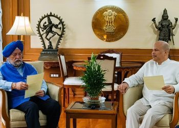 Sri Lanka with the Minister of Petroleum & Natural Gas of India