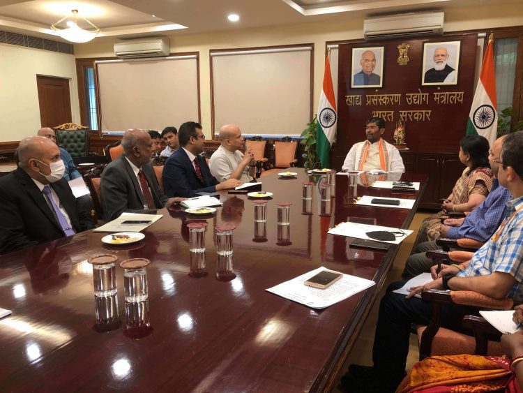 Sri Lanka seeks greater cooperation in the food and dairy sectors with India