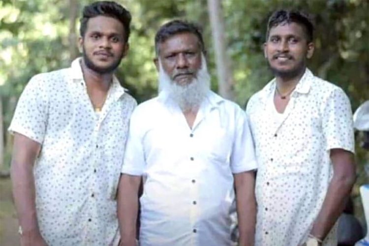 ඝාතනය කළ පියා සහ පුතුන් දෙදෙනා...