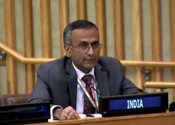 India's Deputy Permanent Representative to the United Nations R Ravindra