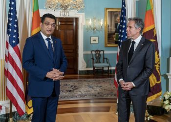 Foreign Minister Ali Sabry Meets U.S. Secretary of State Antony Blinken