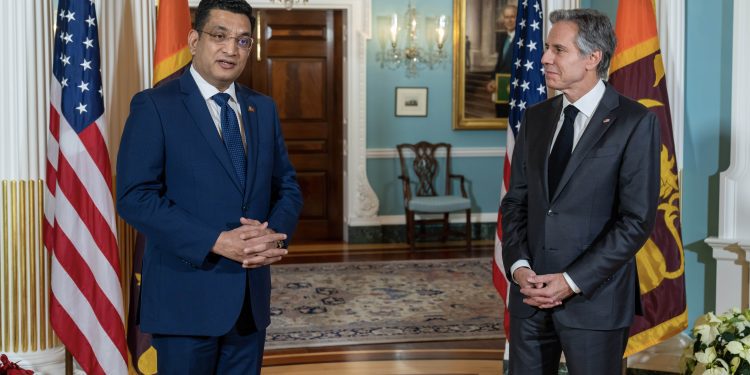 Foreign Minister Ali Sabry Meets U.S. Secretary of State Antony Blinken