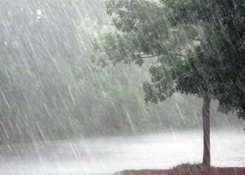 heavy rain