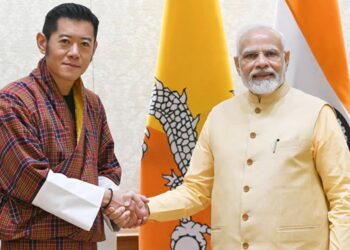 Bhutan King and Modi