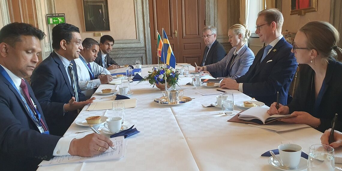 Sri Lanka praises Sweden within the Paris Club IMF negotiations