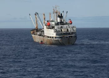 chinese fishing vessel, a symbolic picture
