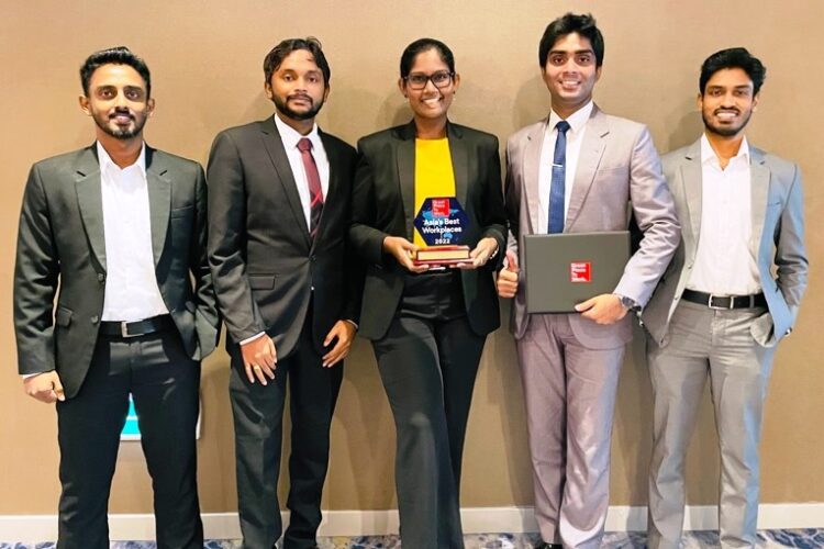 Fcode Labs awarded as the 35th best workplace in Asia