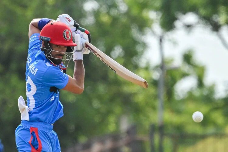 ඊබ්‍රහීම් සද්‍රාන්.... පන්දු 98යි... ලකුණු 98 යි....
