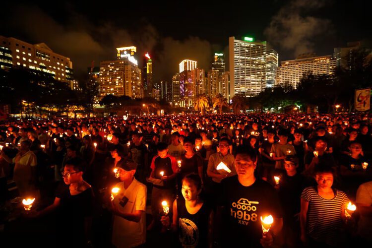 Tiananmen celebration