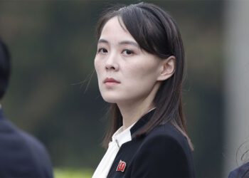 Kim Yo Jong, sister of North Korean leader Kim Jong Un, attends a wreath laying ceremony at the Ho Chi Minh Mausoleum in Hanoi, Vietnam, on Saturday, March 2, 2019. North Korean Leader Kim Jong Un will have a long train ride home through China to think about what went wrong in his second summit with Donald Trump and how to keep it from reversing his gains of the past year. Photographer: Jorge Silva/Pool via Bloomberg