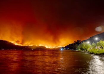 Emergency Declared as Wildfires Ravage Western Canada