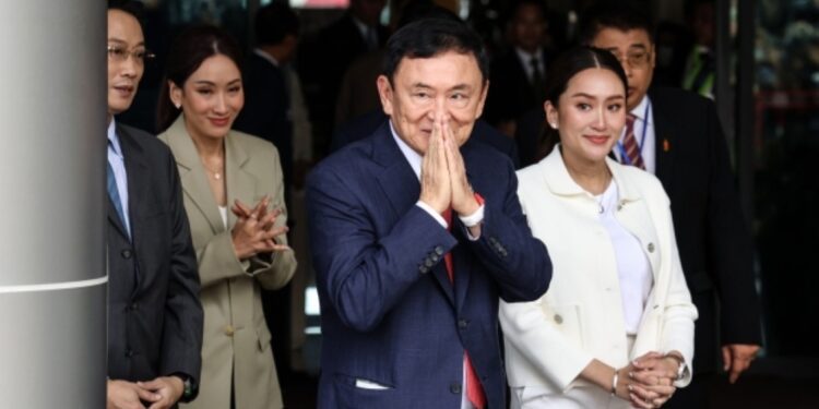 Ex-Thai PM Thaksin Shinawatra Jailed Upon Return to Thailand After 15 Years