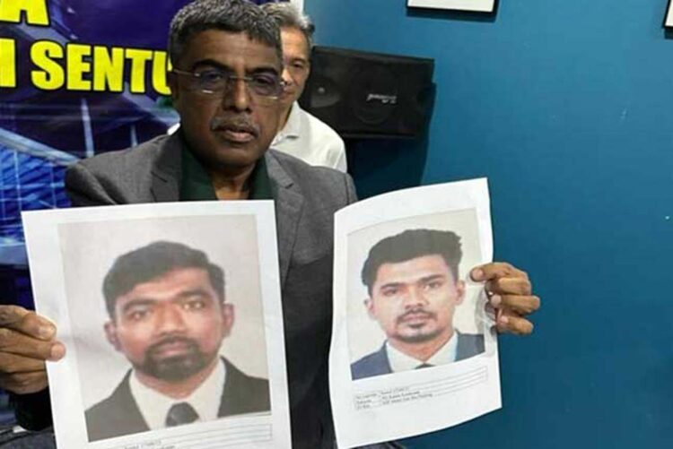 ඝාතනයට සැක කරන ශ්‍රී ලාංකිකයන් දෙදෙනා...