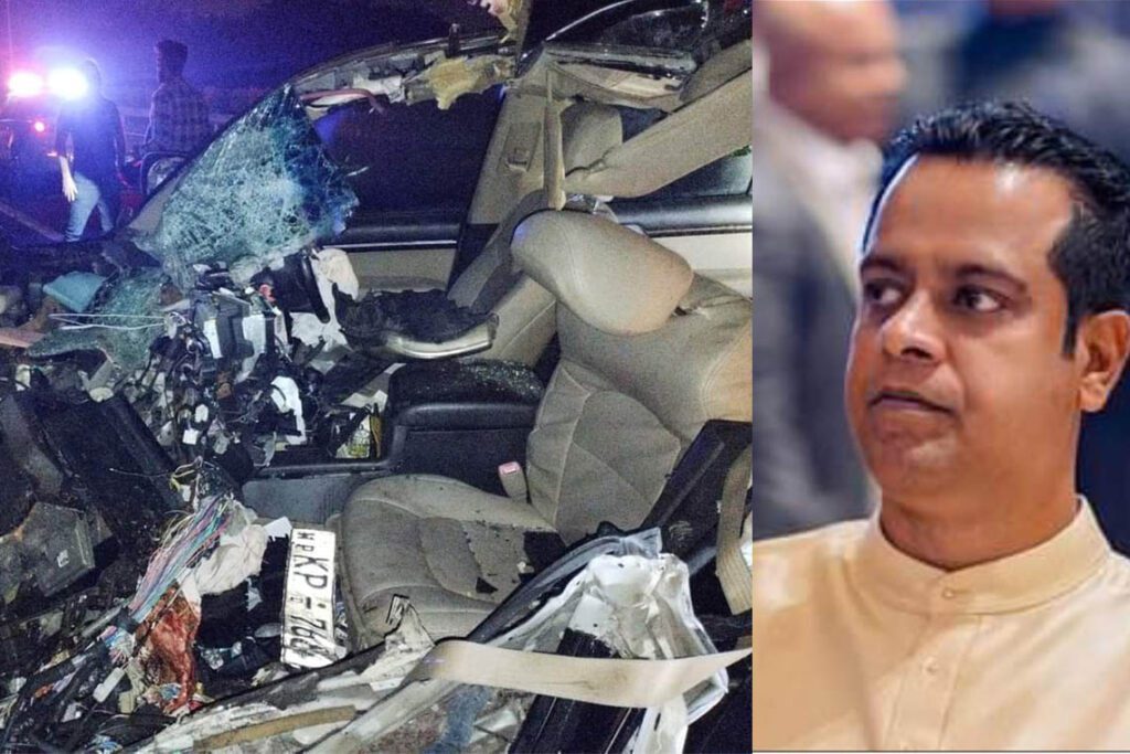 Sanath Nishantha dies in an accident