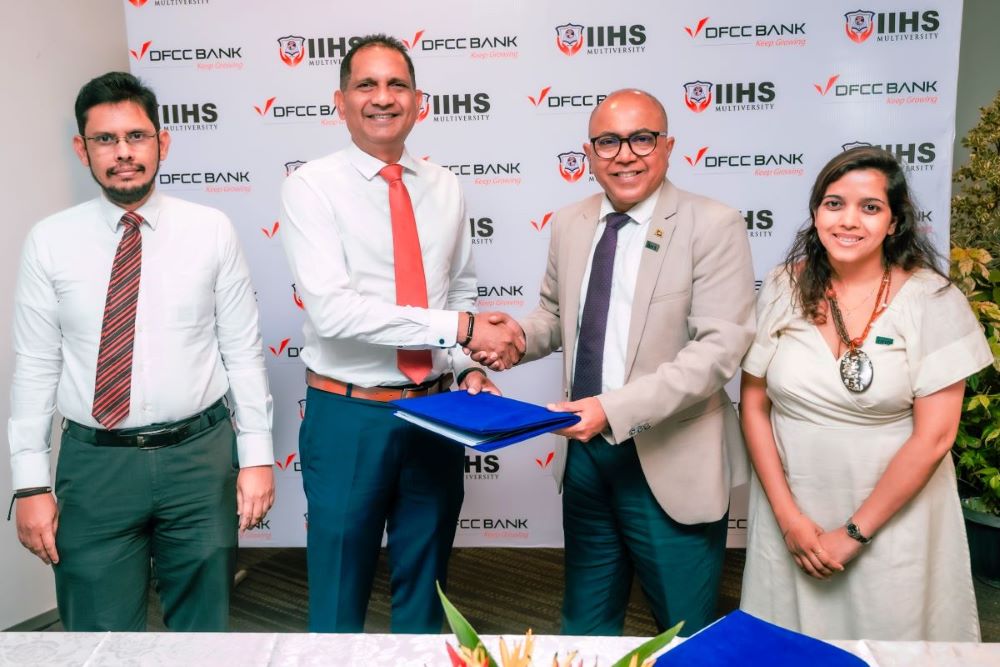 IIHS Partners with DFCC Bank to Provide Exclusive Educational Loans for Health Students