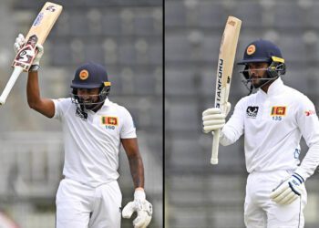 ධනංජය සහ කමිඳු... ඉනිම දෙකේදීම ශතක...
