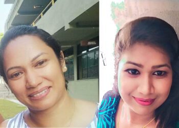 දසුනි ( වමේ) සහ චුලෝචනා...