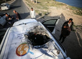 Tensions Increase over the Aid Workers Killed in Gaza from Israeli Air Strike