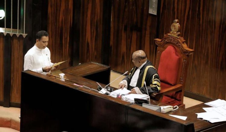 Bandula Lal Bandarigoda Sworn in as MP