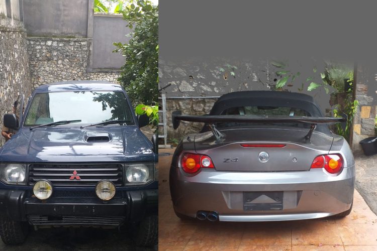 අත් අඩංගුවට ගත් ලියපදිංචි නොකළ වාහන දෙක...
